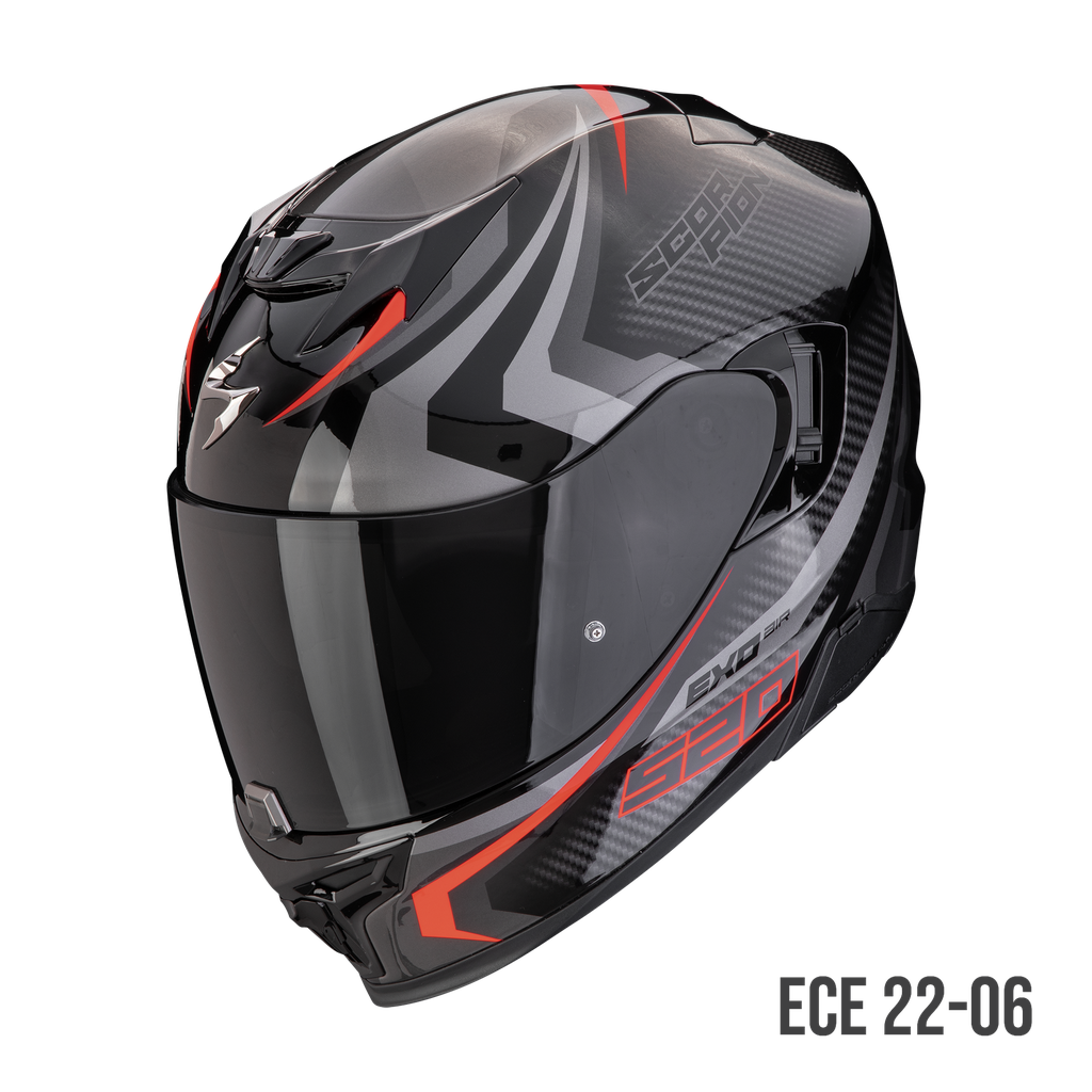 [172-449-163-02] Scorpion  Exo-520 Evo Air Terra Black-Silver-Red (XS)