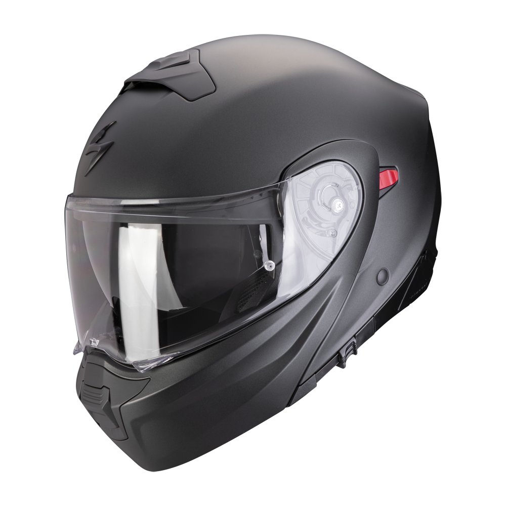 [194-100-285-02] Scorpion Exo-930 Evo Solid Matt pearl black (XS)