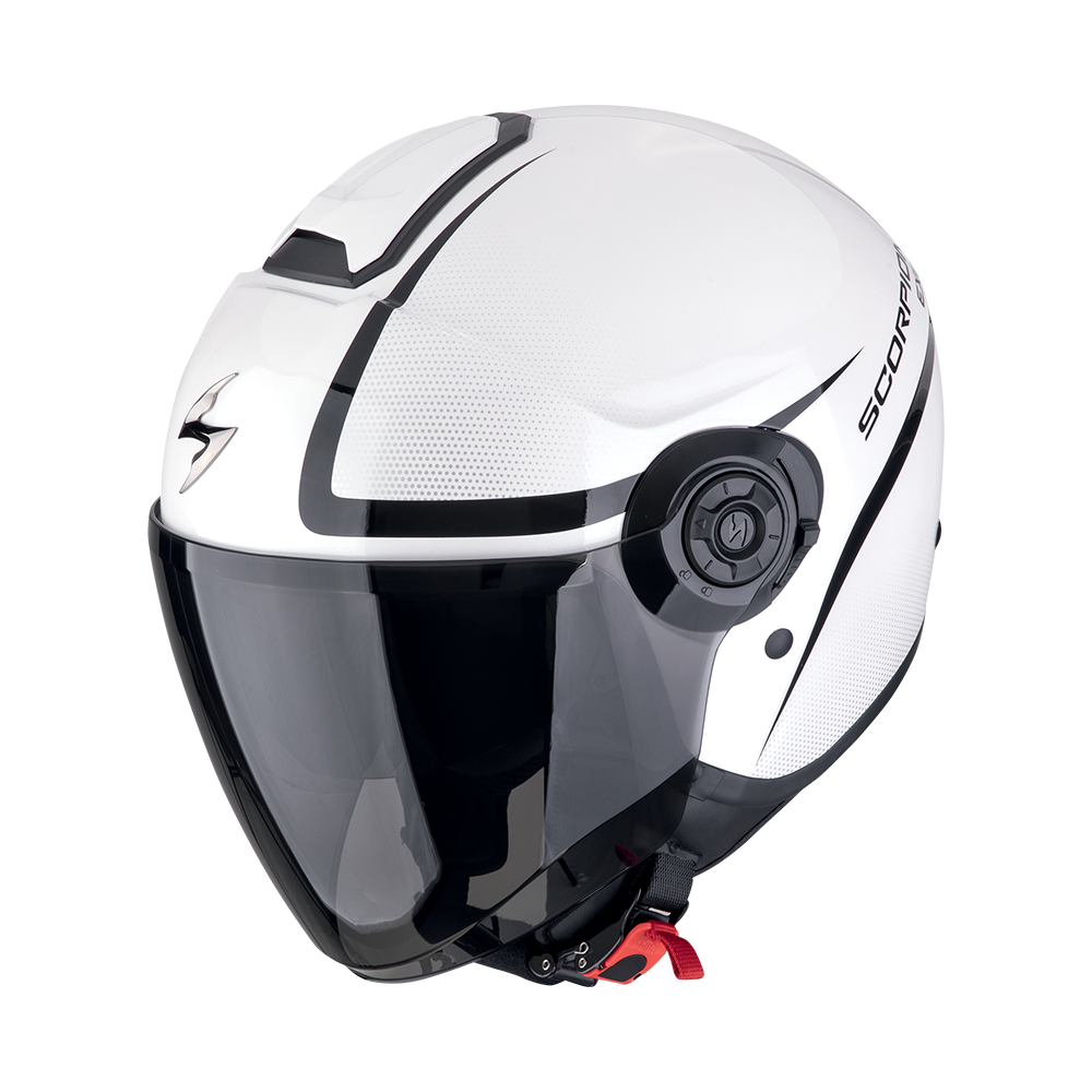 [183-493-63-02] Scorpion  Exo-City Ii Intercity White-Black (XS)