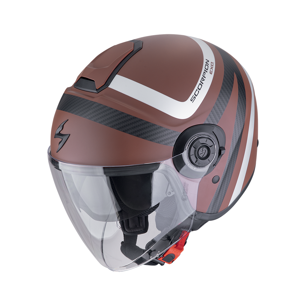 [183-488-356-02] Scorpion  Exo-City Ii Riva Brown-Silver (XS)