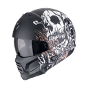 Scorpion Exo-Combat Ii Genesis Matt Black-White-Gold