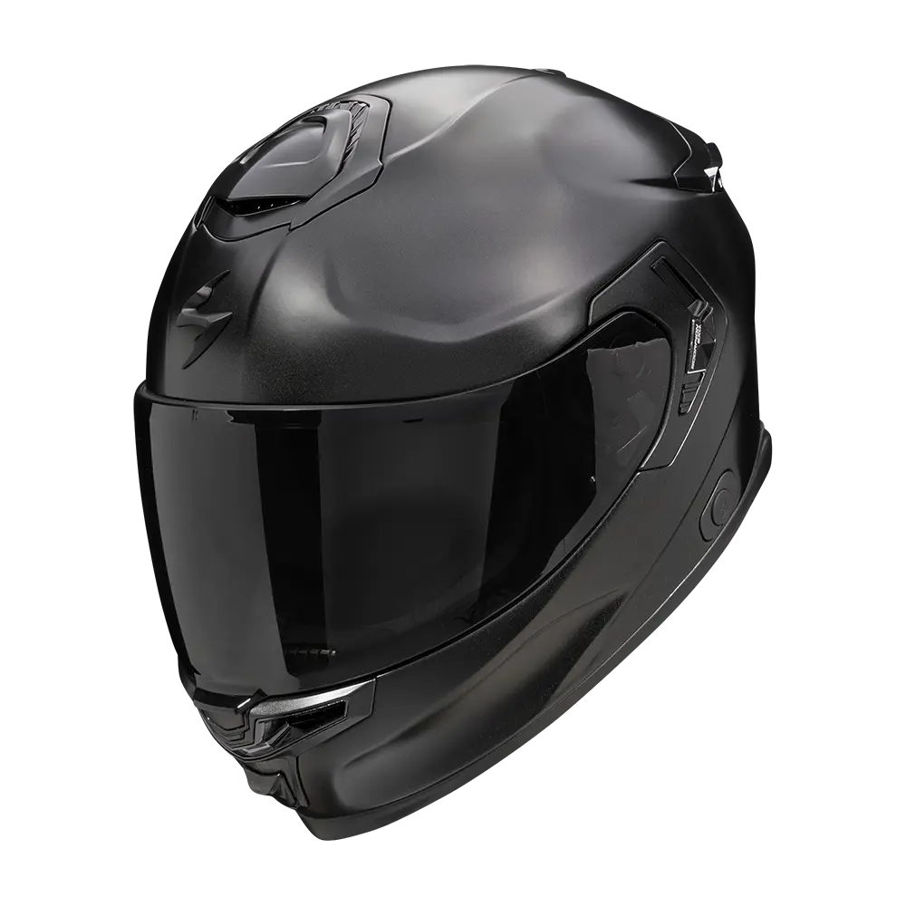 [150-100-285-02] Scorpion Exo-Gt Sp Air Solid Matt Pearl Black-Grey (XS)