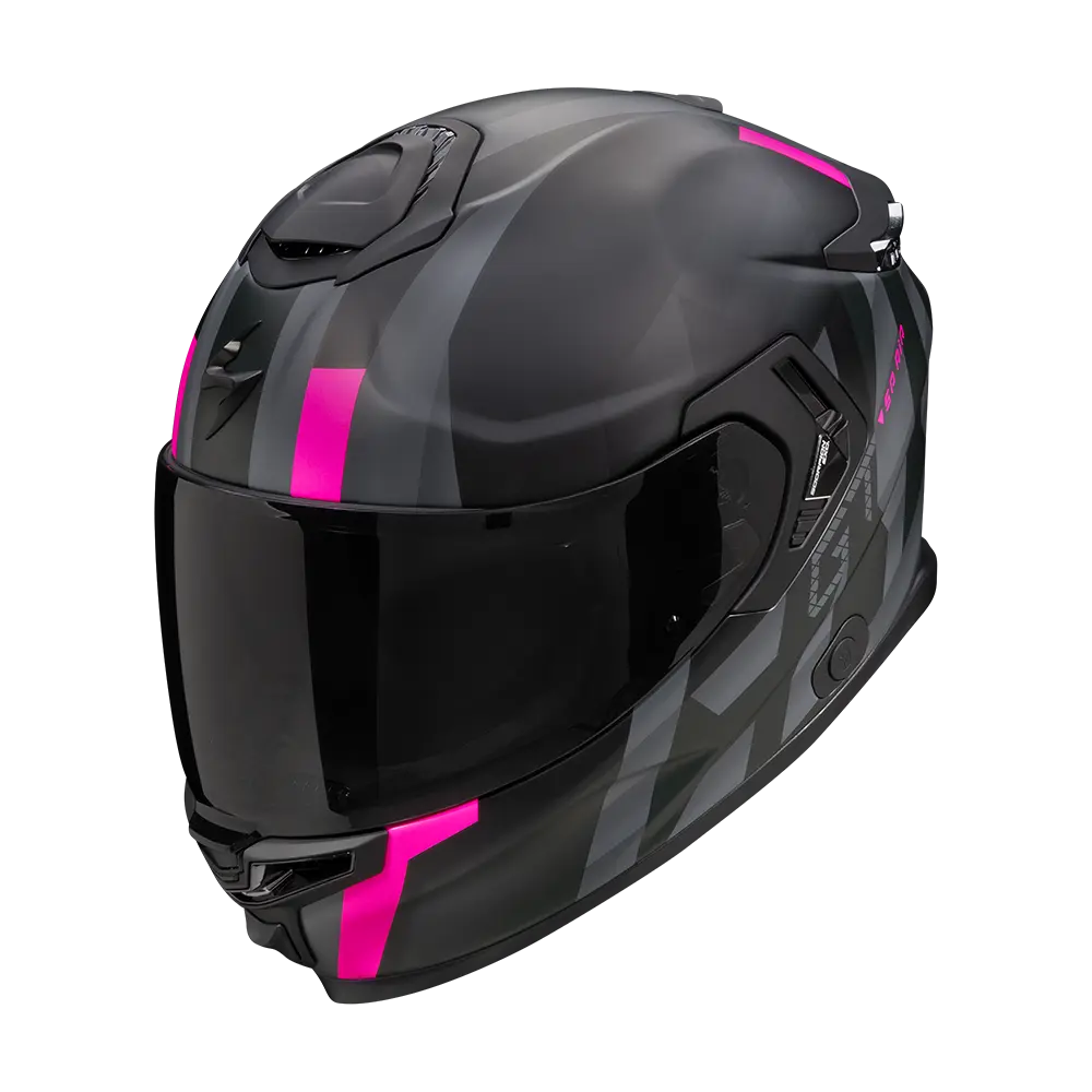 [150-467-179-02] Scorpion  Exo-Gt Sp Air Touradven Matt Black-Pink (XS)