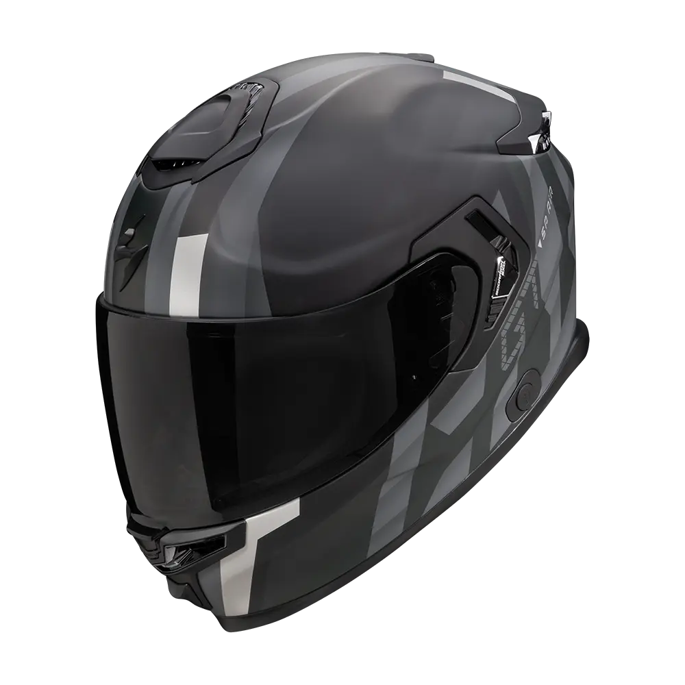 [150-467-159-02] Scorpion  Exo-Gt Sp Air Touradven Matt Black-Silver (XS)