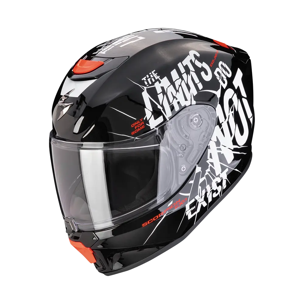 [120-436-63-03] Scorpion Exo-Jnr Air Boum Black-White (S)