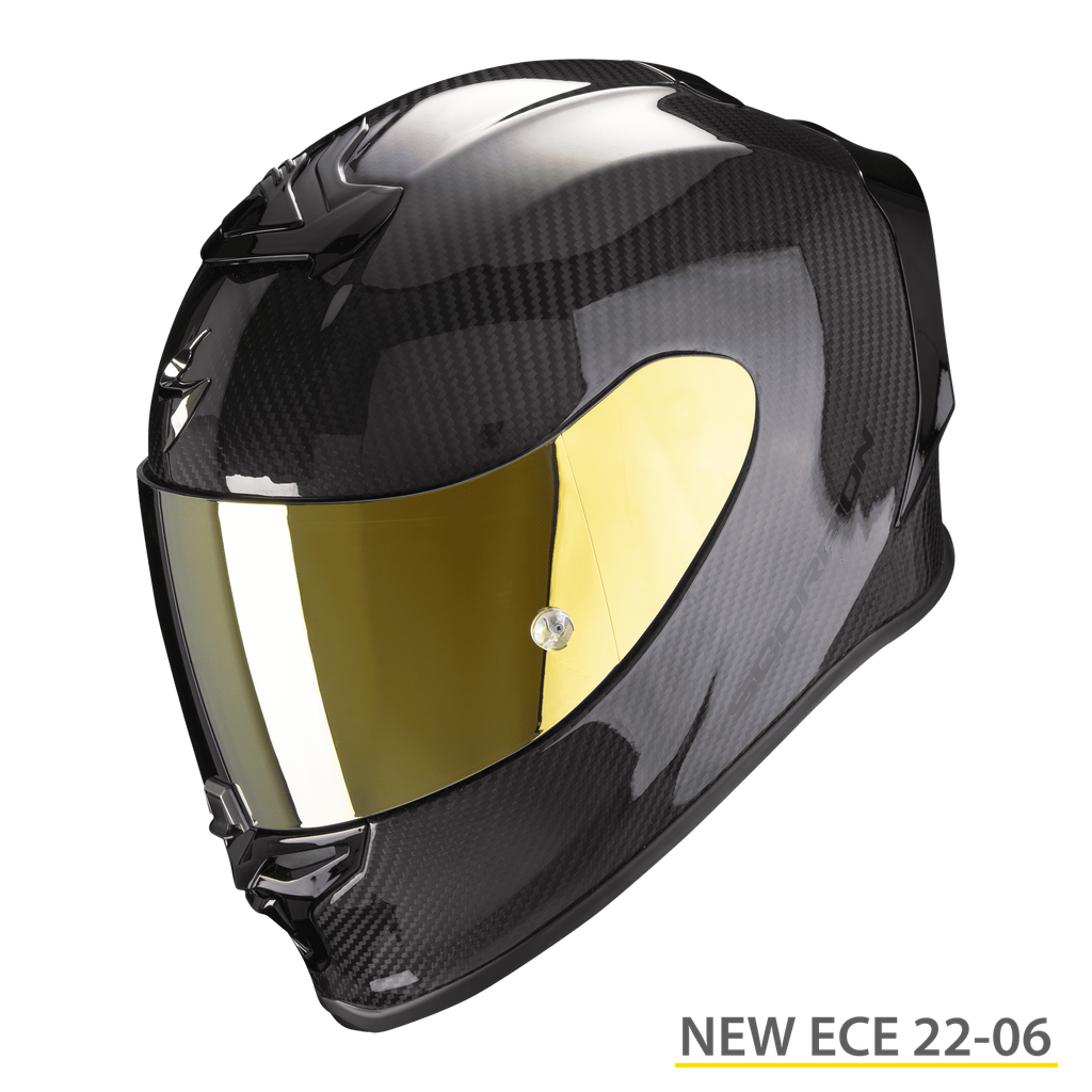 [110-261-03-02] Scorpion Exo-R1 Evo Carbon Air Solid Black (XS)