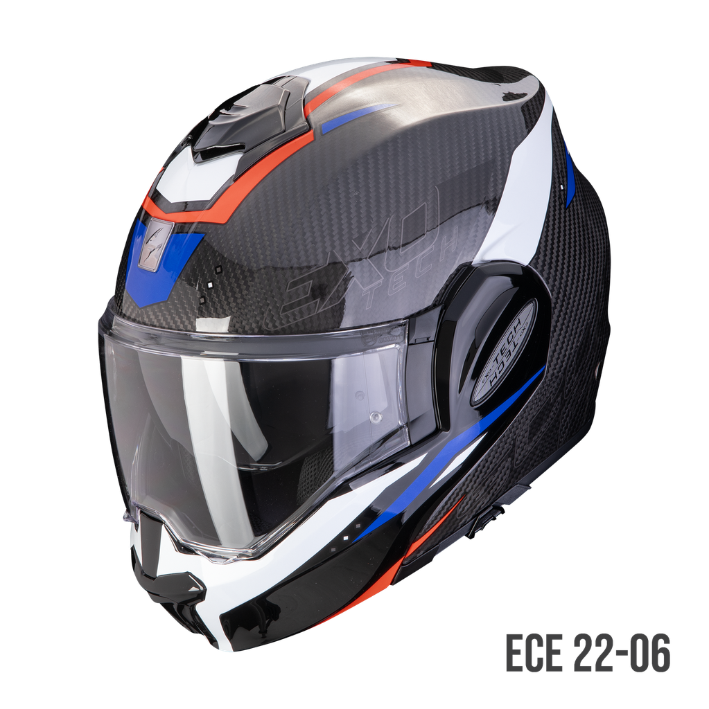 [118-433-323-02] Scorpion  Exo-Tech Evo Carbon Rover Black-Red-Blue (XS)