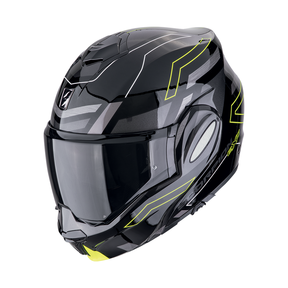 [118-487-141-02] Scorpion Exo-Tech Evo Conquer Black-Neon yellow (XS)