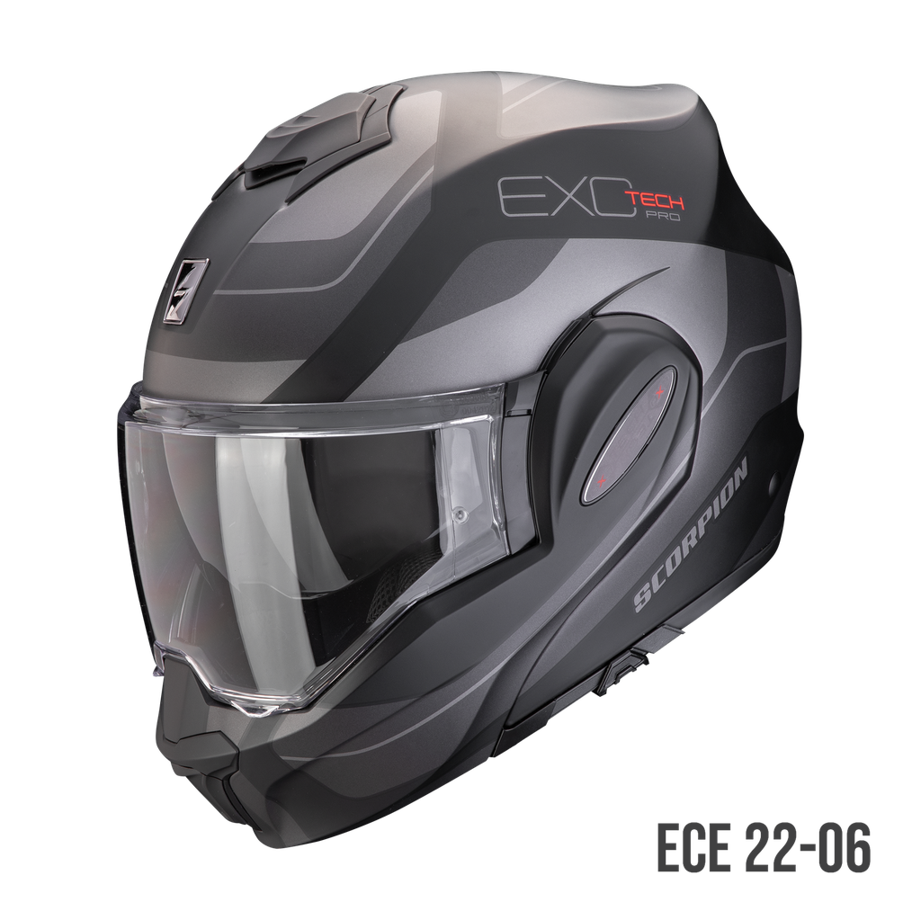 [119-435-159-02] Scorpion  Exo-Tech Evo Pro Commuta Matt Black-Silver (XS)