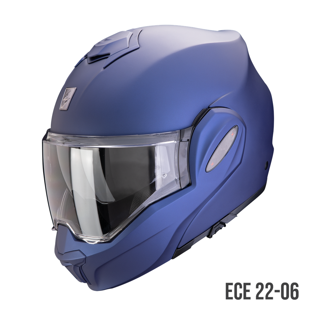 [119-100-324-02] Scorpion  Exo-Tech Evo Pro Solid Matt metallic Blue (XS)