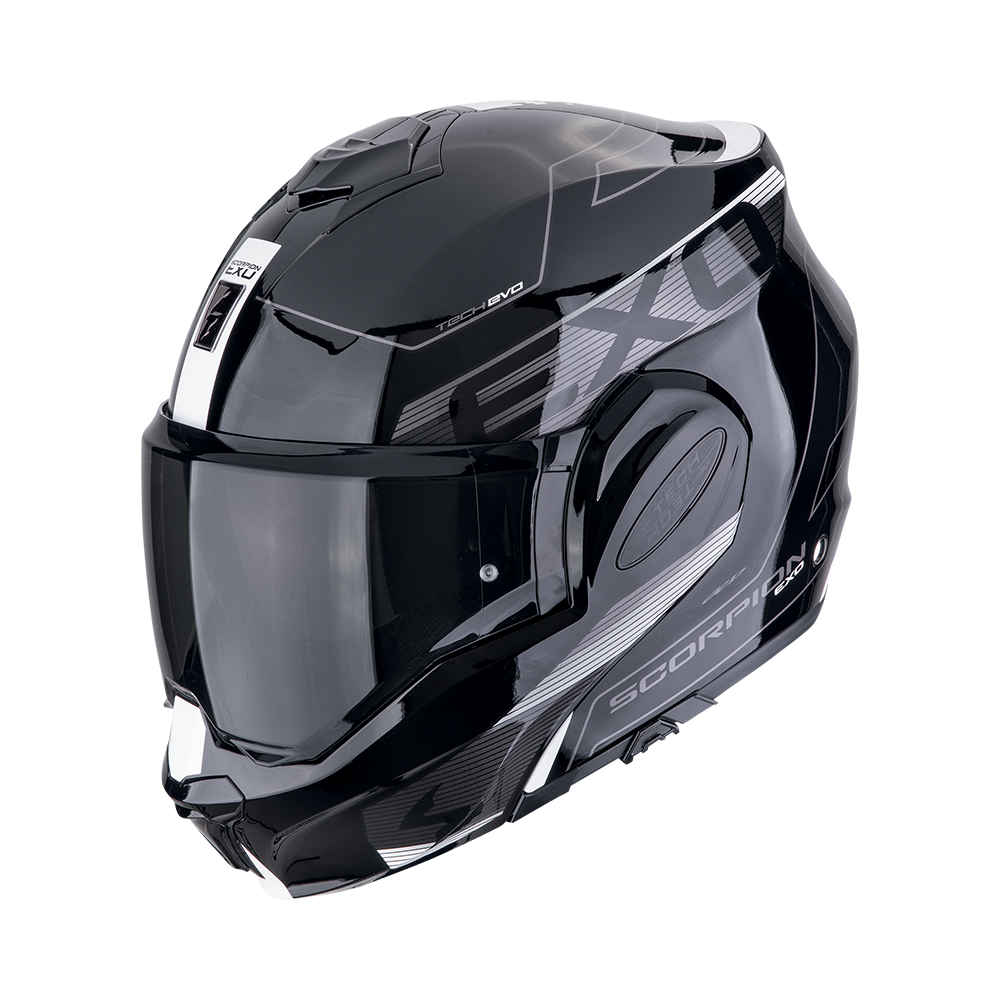 [118-478-55-02] Scorpion Exo-Tech Evo Traveller Black-White (XS)
