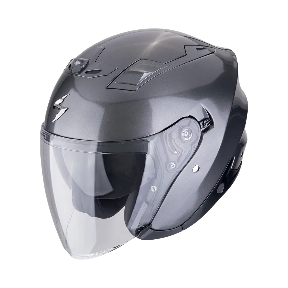 [123-100-337-02] Scorpion Exo-Z1 Solid Metallic Grey (XS)