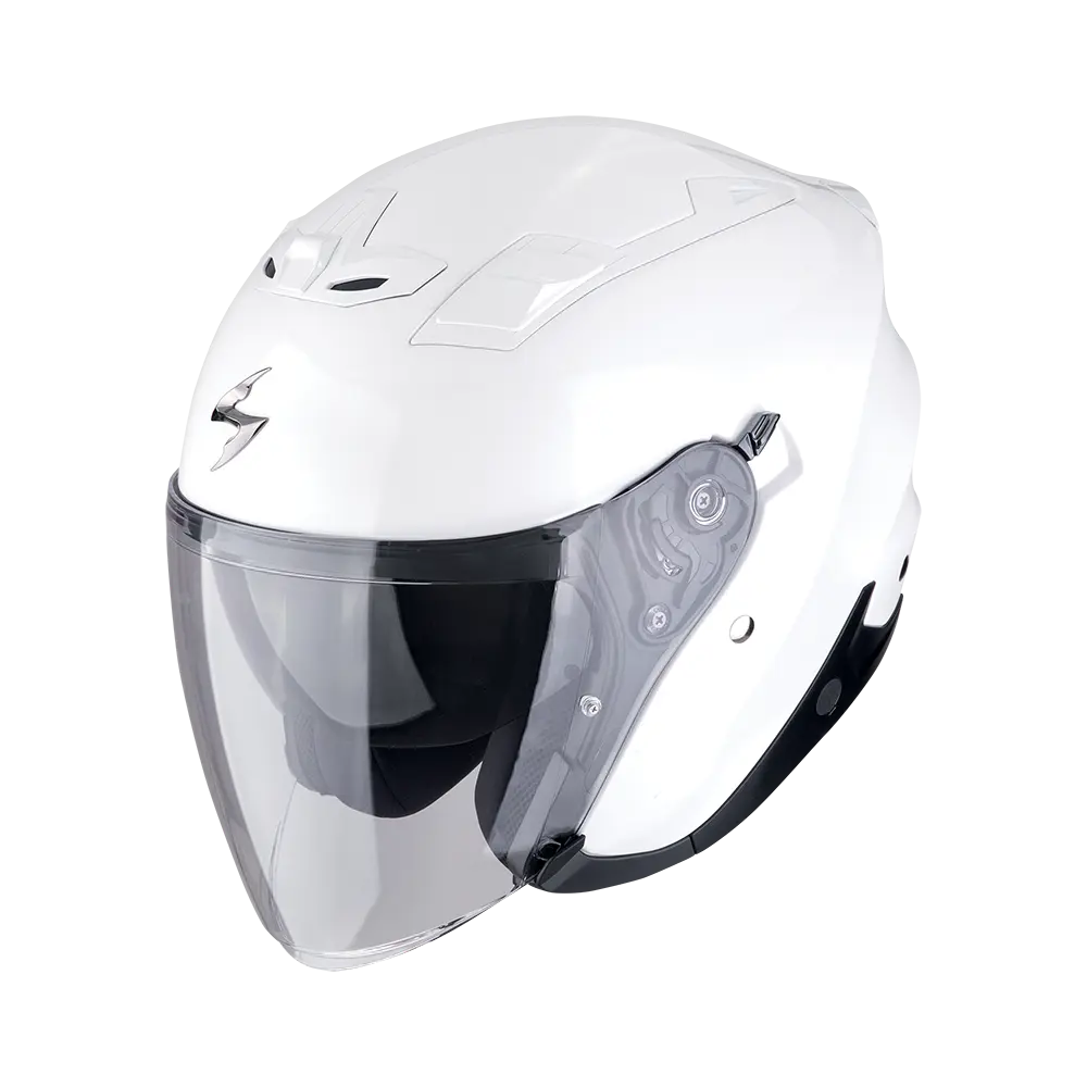 [123-100-70-02] Scorpion Exo-Z1 Solid Pearl White (XS)