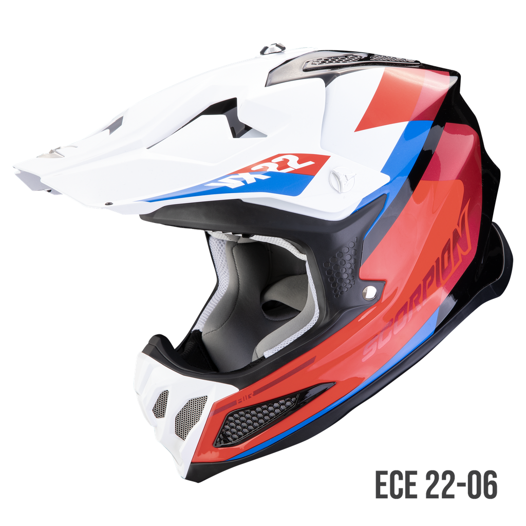[32-453-101-02] Scorpion  Vx-22 Air Beta Black-Red-White (XS)