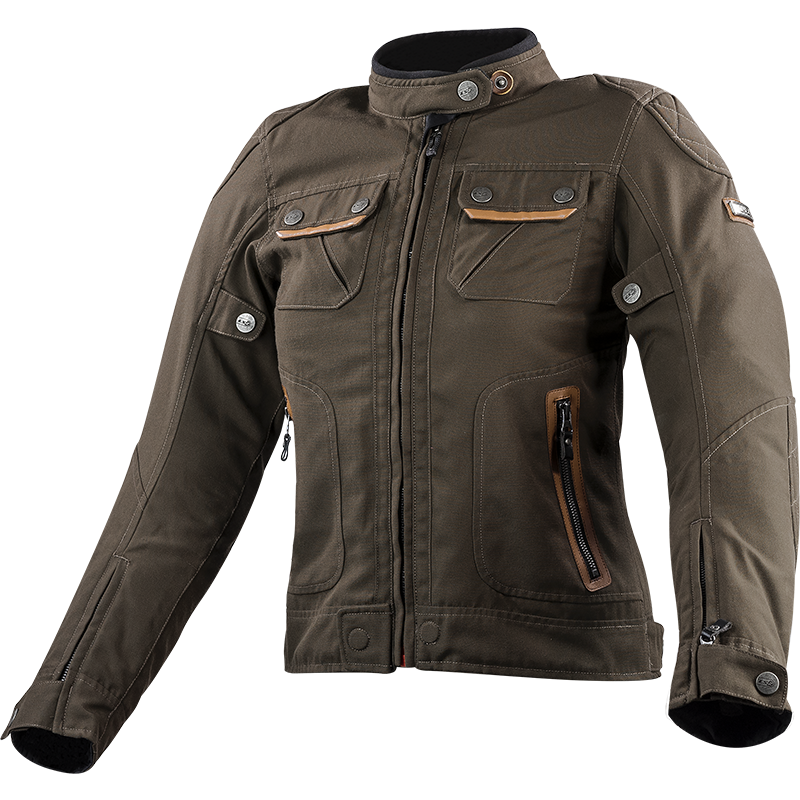 [64030C0064XS] LS2 BULLET LADY JACKET BROWN (XS)
