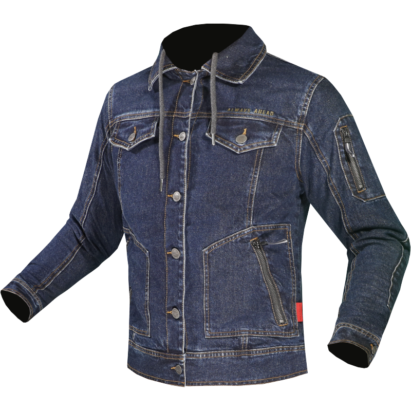 [64170C0023XS] LS2 OAKY LADY JACKET DARK BLUE (XS)