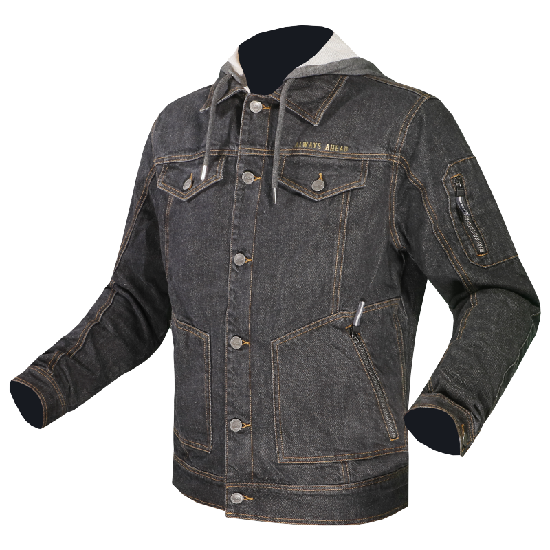 [64170C0012XS] LS2 OAKY LADY JACKET BLACK (XS)