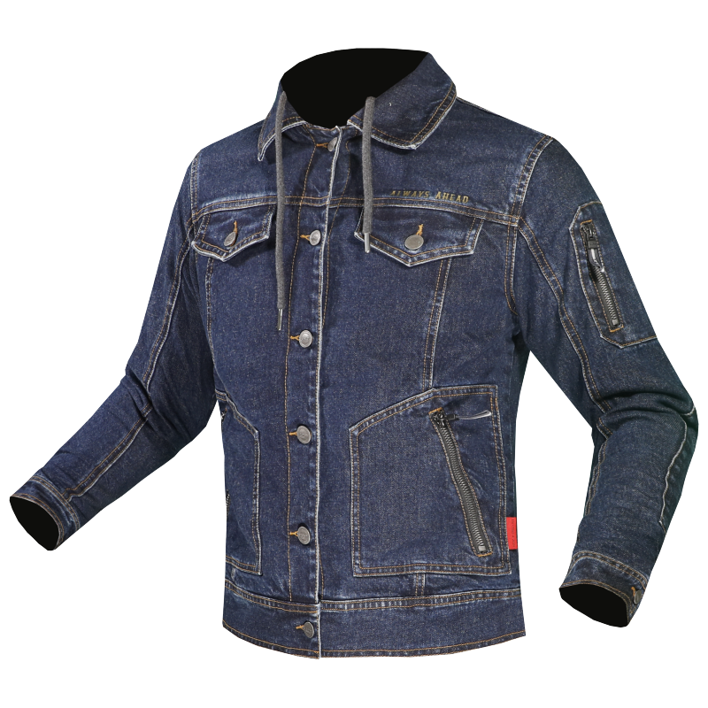 [64170C0123S] LS2 OAKY MAN JACKET DARK BLUE (S)
