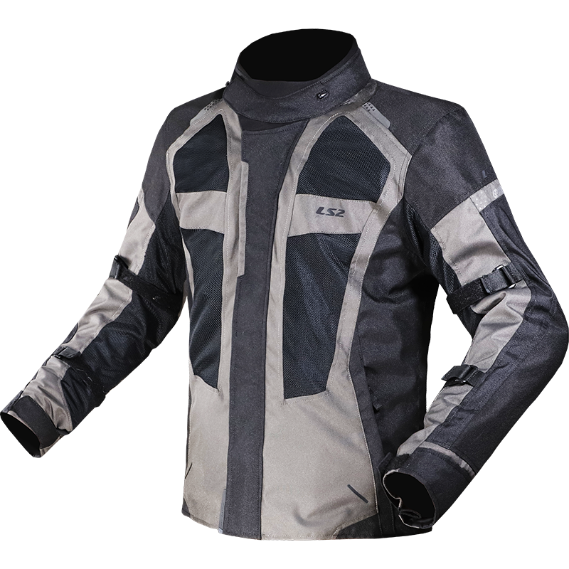 [64140F0107S] LS2 SCOUT MAN JACKET BLACK DARK GREY (S)