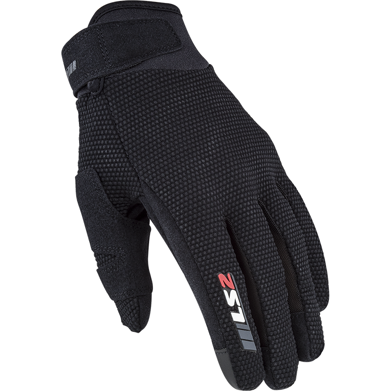 [70080S0012XS] LS2 COOL LADY GLOVES BLACK (XS)