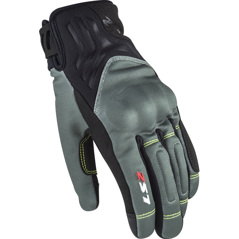 [70021W0008XS] LS2 JET 2 LADY GLOVES GREY (XS)