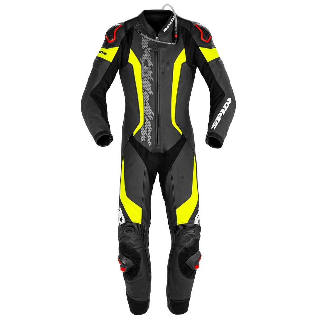 Spidi LASER PRO PERFORATED Black/Fluorescente yellow