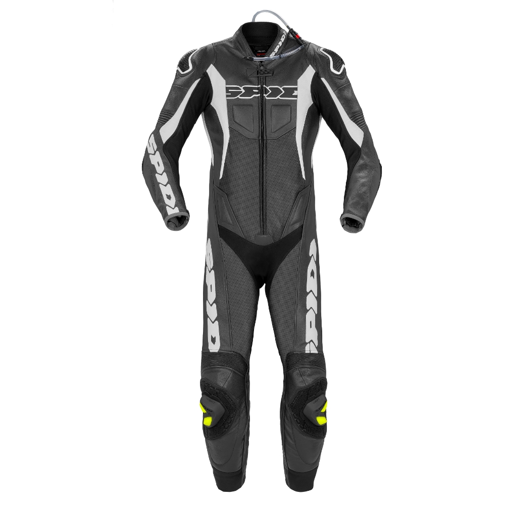 [Y150-011-46] Spidi Sport Warrior Perforated Pro Black/White (46, 46)