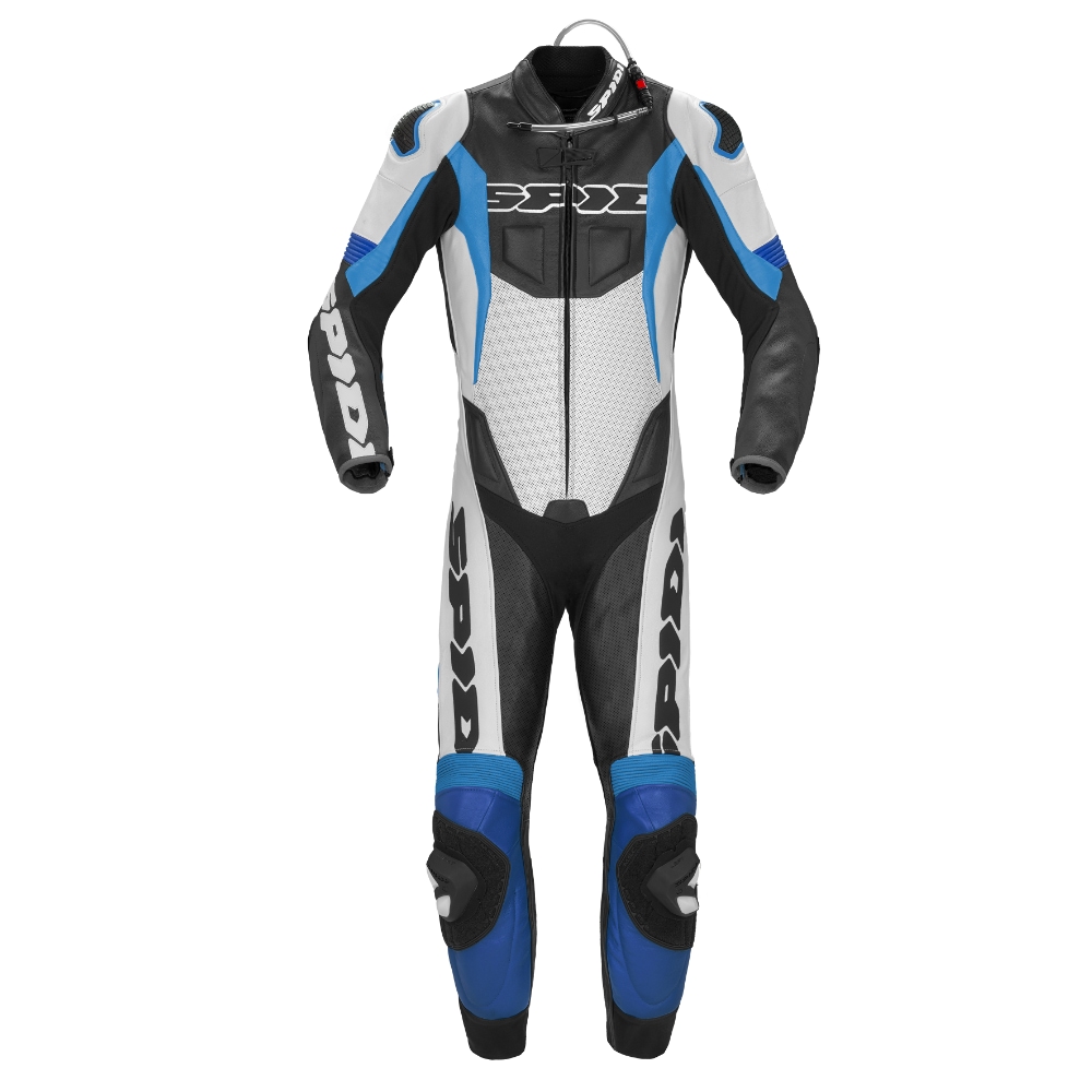 [Y150-029-48] Spidi Sport Warrior Perforated Pro White/Blue (46, 46)