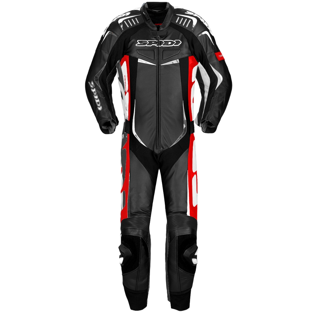 [Y120-071-46] Spidi Track Wind Pro Suit Red/Black (46, 46)