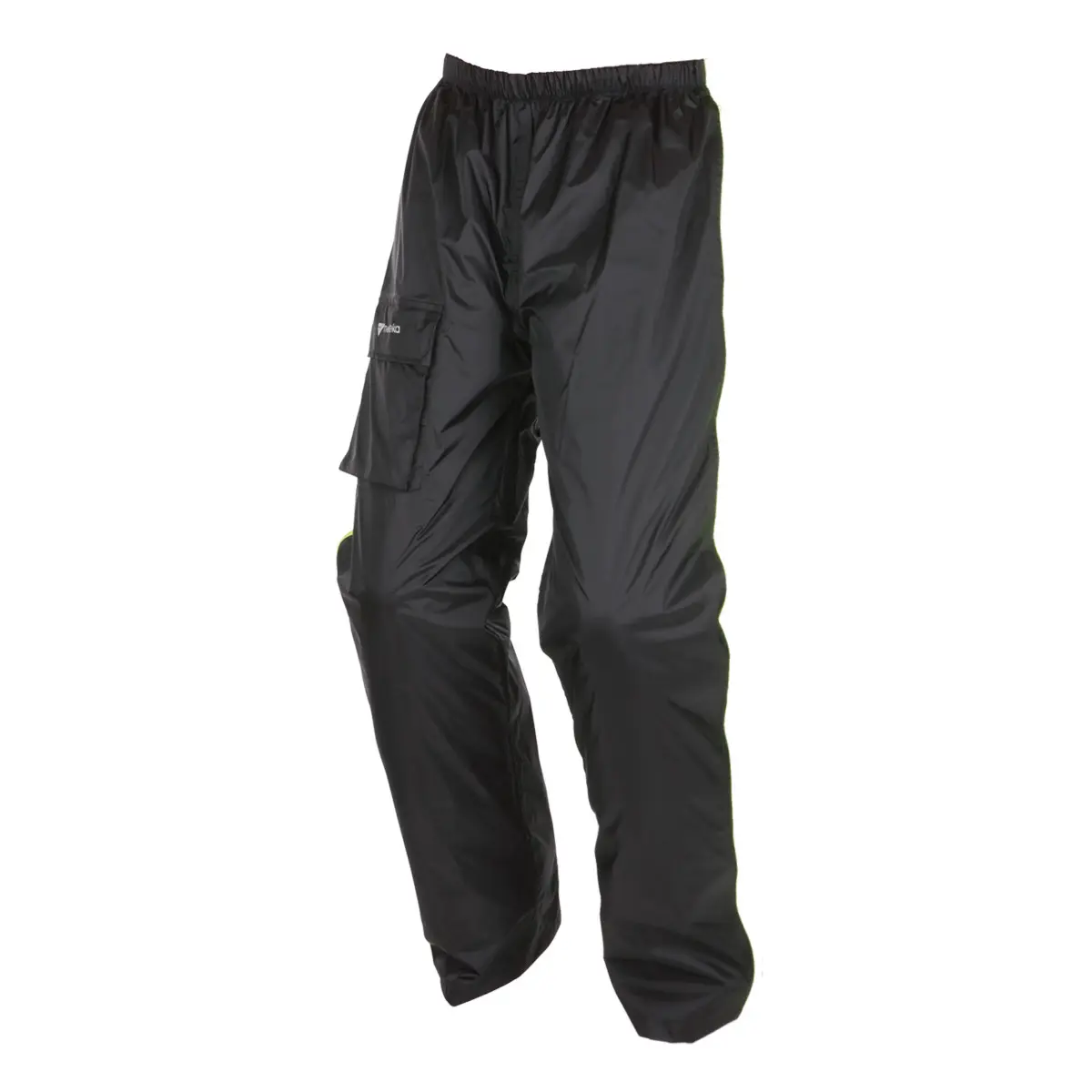 [081550 11 S] Modeka AX-Dry rain pants Black/Black (S)