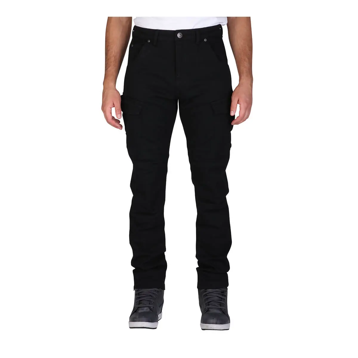 [088245 10 30] Modeka Brandon Cargo jeans Black (30)
