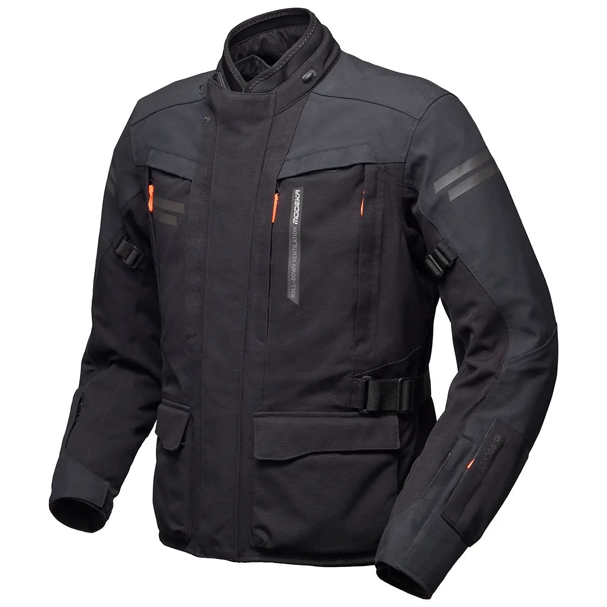 [084710 10 S] Modeka Jacket Paneo LT Black (S)