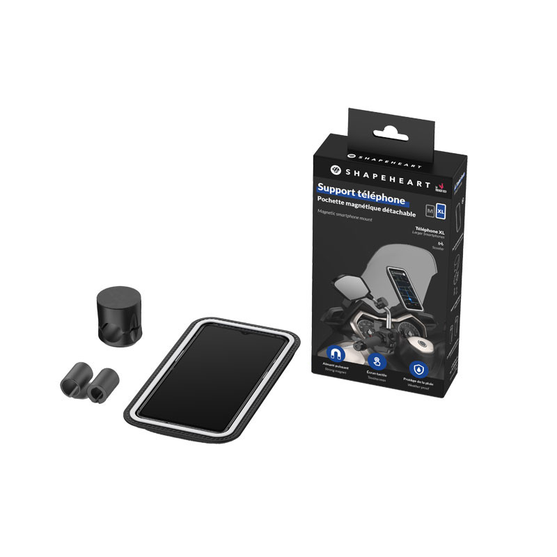 [SPHRETROM] SHAPEHEART FUNDA SMARTPHONE UNIVERSAL MAGNÉTICA MIRROR PRO M