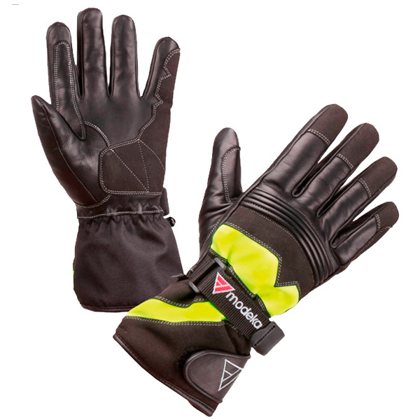 [072090 431 6] Modeka Freeze EVO Glove Black/Yellow (6)