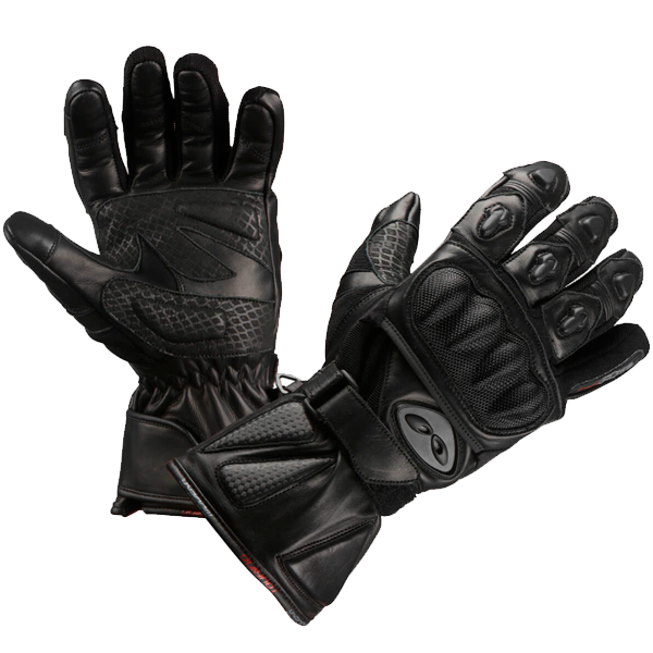 [074162 10 6] Modeka Gobi Traveler II Glove Black (6)