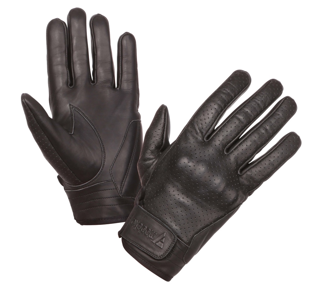 [070120 121 6] Modeka Hot Classic Glove Dark Brown (6)