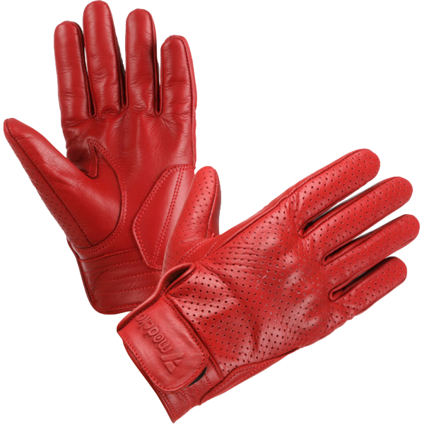 [070120 40 6] Modeka Hot Classic Glove Red (6)