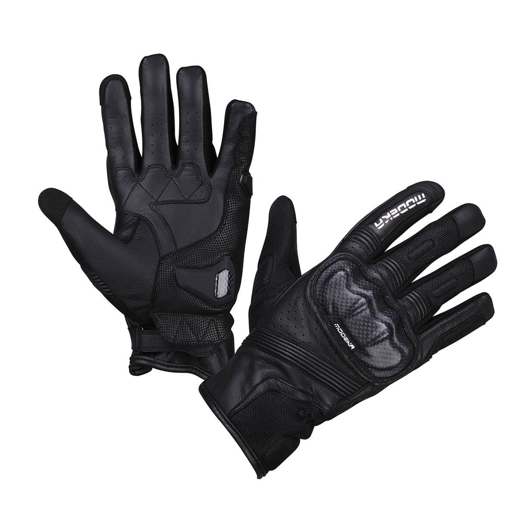 [074311 10 8] Modeka Miako Air Glove Black (8)