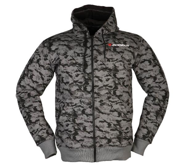 [110658 86 DS] Modeka Hoodie Modeka Camouflage Black (DS)