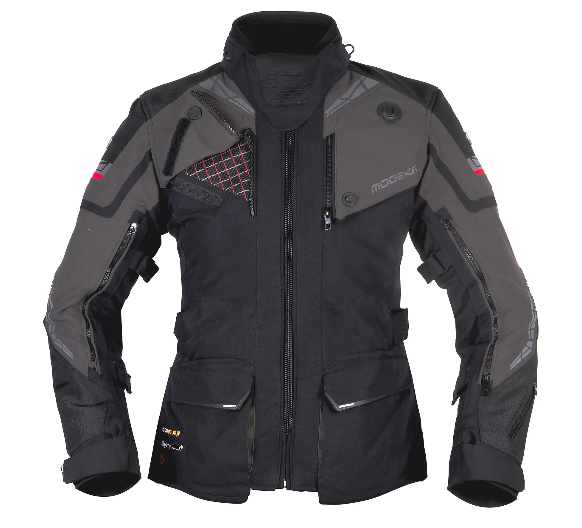 Modeka Panamericana II Lady Jacket Black/Dark Gray (38)