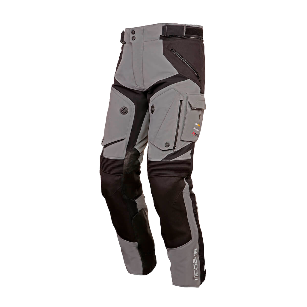 [088360 393 S] Modeka Pants Panamericana II Grey/Black (S)