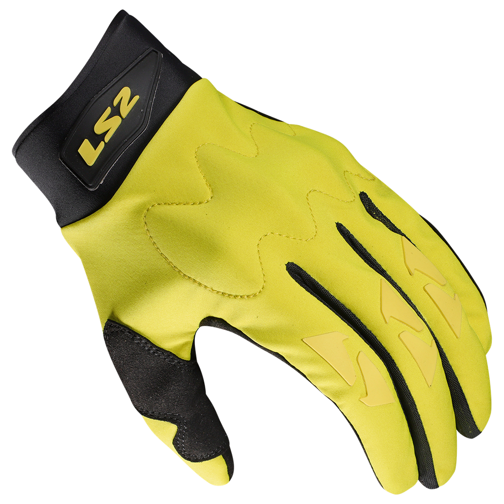 [70220S0154S] LS2 HIKER MAN GLOVES H-V YELLOW (S)