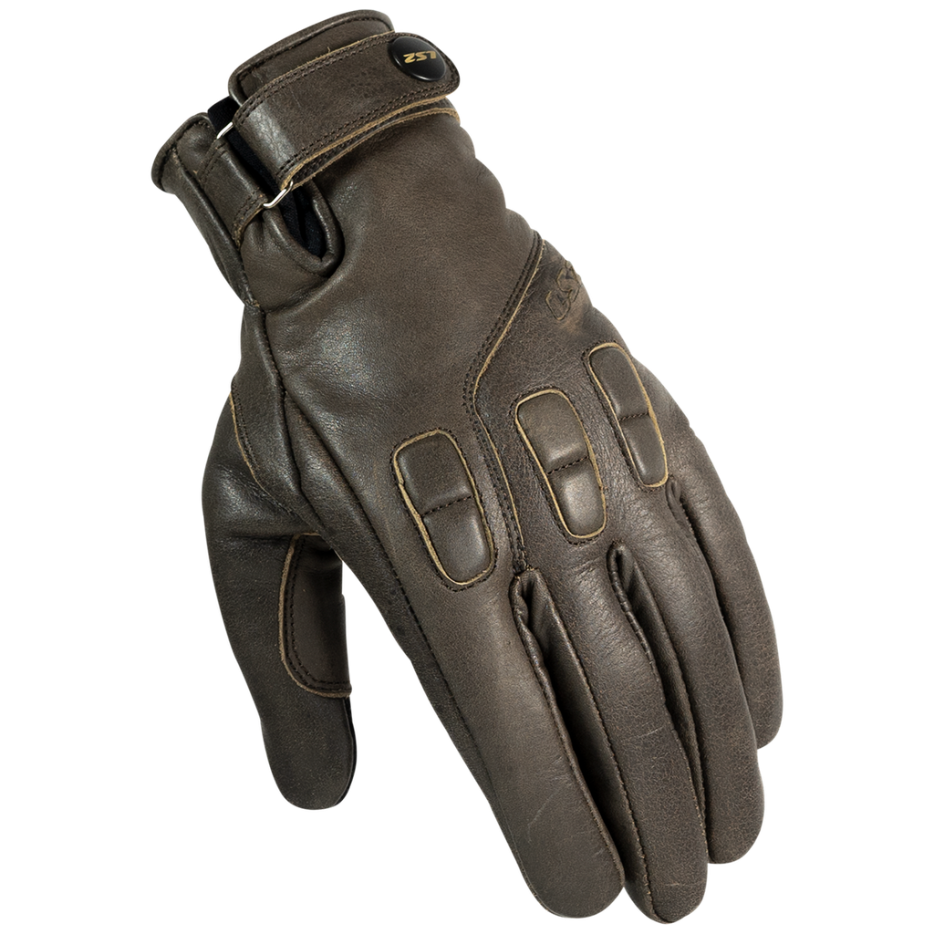 [70200W0164S] LS2 JAZZ MAN GLOVES CRACKER BROWN (S)