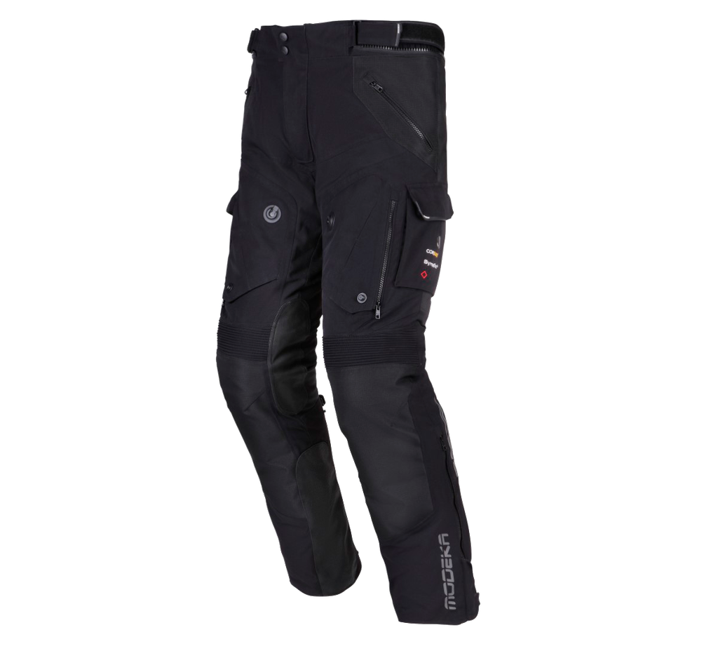 [088360 10 S] Modeka Pants Panamericana II Black (S)