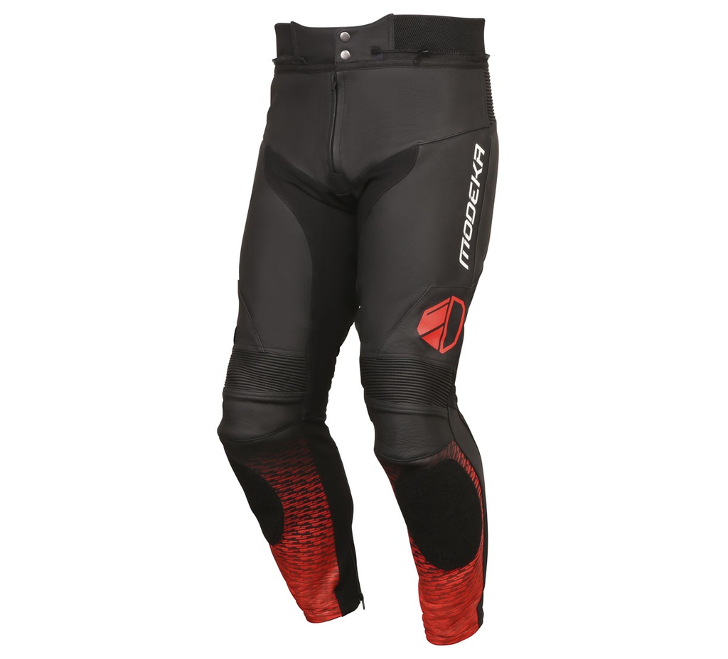 [022245 401 50] Modeka Pants Yron Black/Red (50)