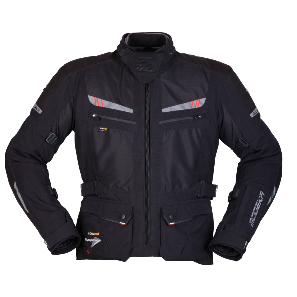 [084640 10 S] Modeka AFT Air Jacket Black (S)