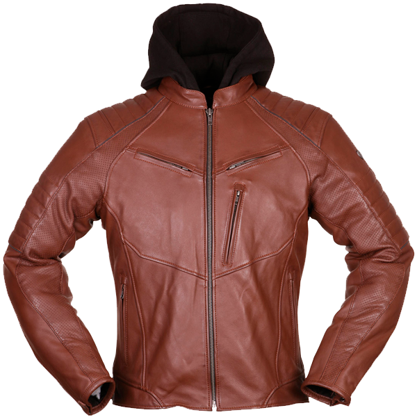 [010870 121 S] Modeka Bad Eddie Jacket Dark Brown (S)
