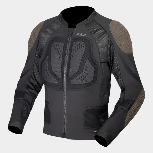LS2 X-TERRAIN MAN JACKET BLACK GREY