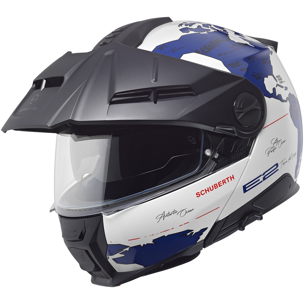 [A4179103360] Schuberth E2 Atlas Azul Brillo (XS)