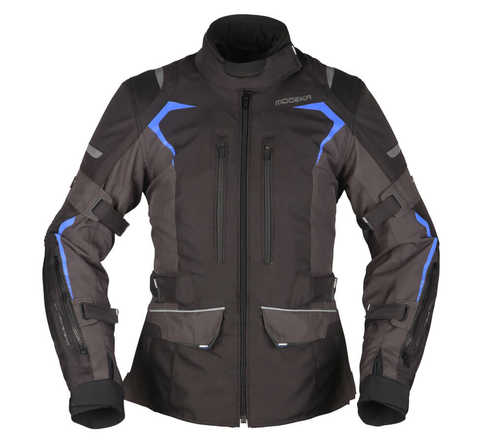 Modeka Elaya Lady Jacket Black/Dark Gray